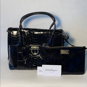 🛍️🎉SALE🎉🎁Gorgeous Python Skin Salvatore Ferragamo